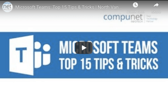 15 Time Saving Microsoft Teams Tips and Tricks