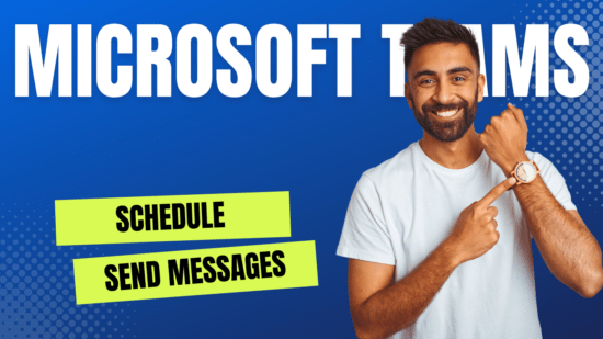 Introducing the Microsoft Teams Schedule Send Feature